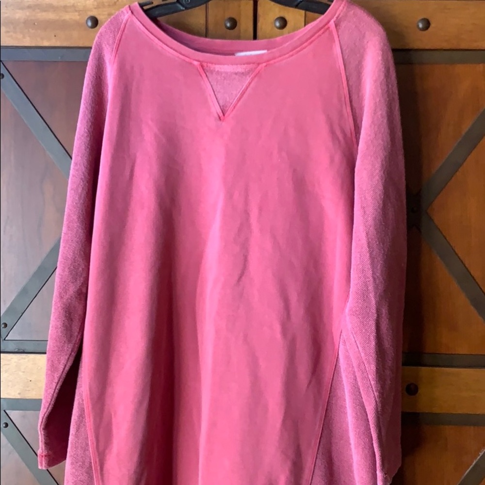 Wrap Long Sleeve Pink SZ 14